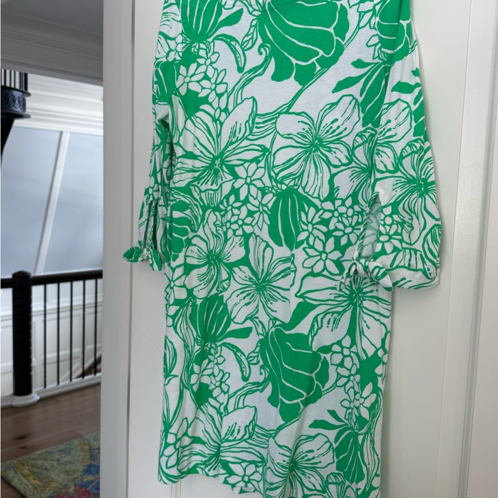 Floral Green Dress